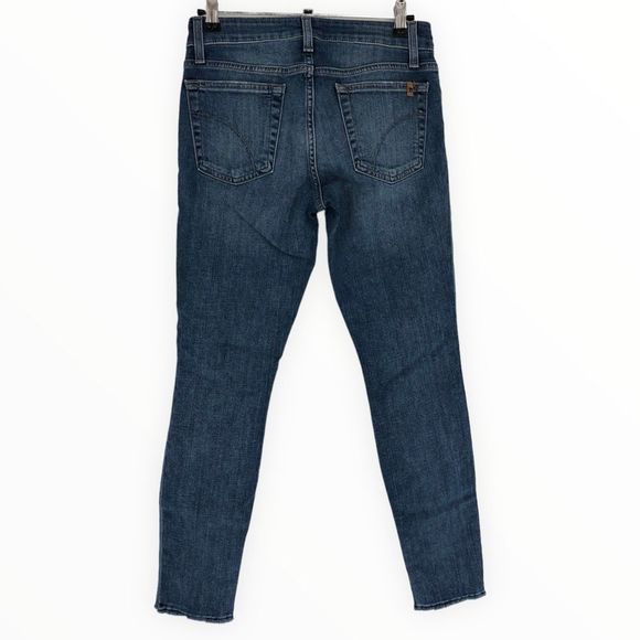 Joe’s Jeans Raw Hem Ankle Skinny Jeans Mid Rise size 25 - Picture 6 of 12